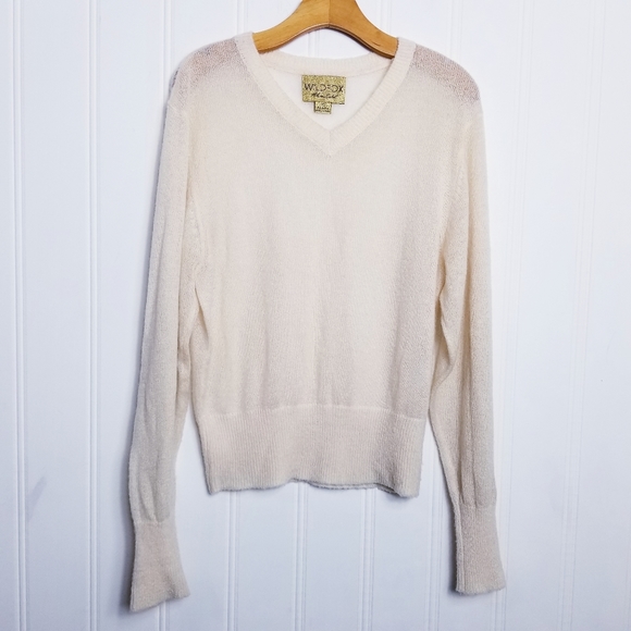 Wildfox Sweater White Label Mohair Oversized - Picture 2 of 6